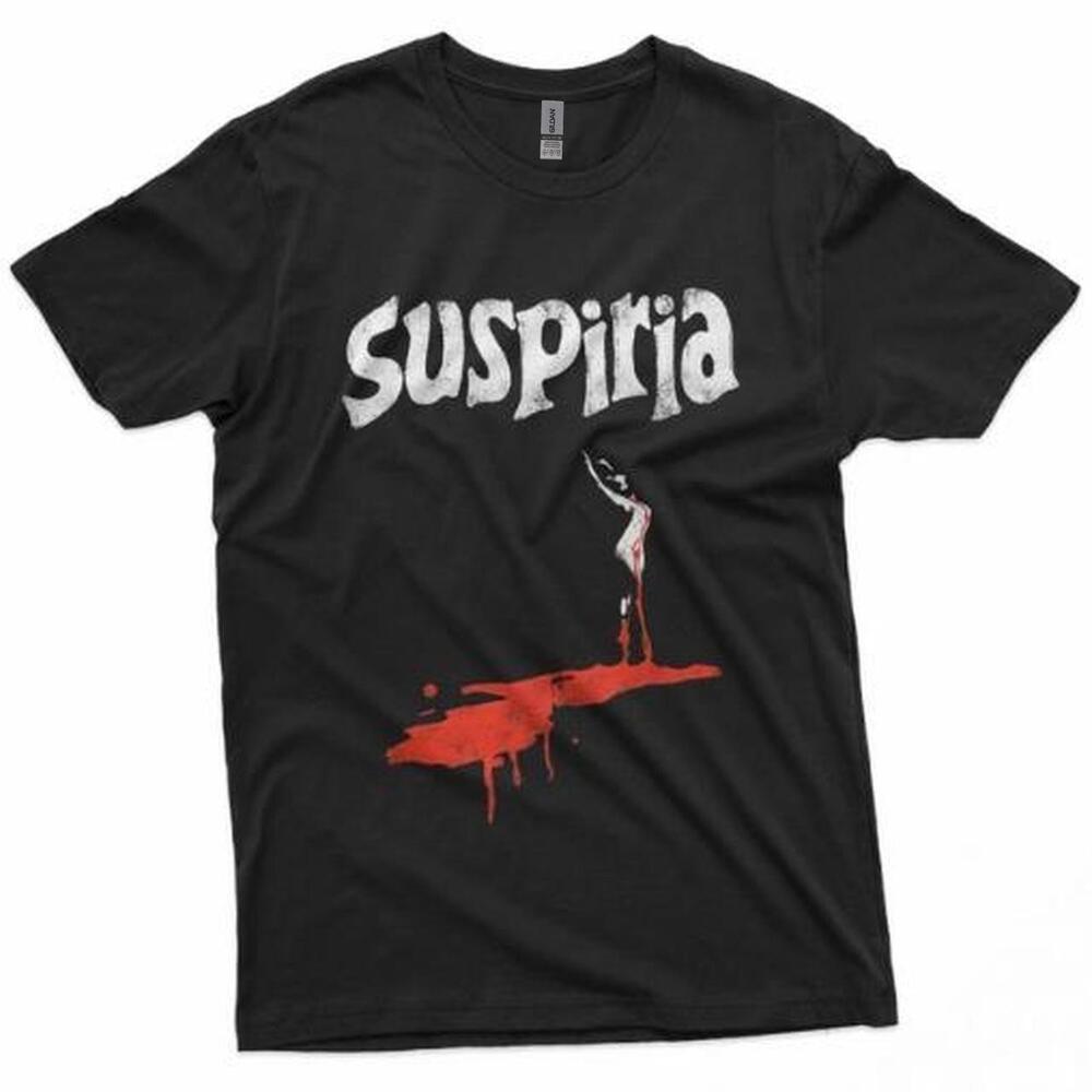 Suspiria Horror Movie Promo Black T-Shirt
